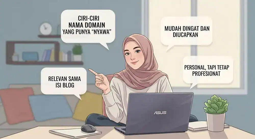 ciri-ciri nama domain blog teknologi yang punya nyawa