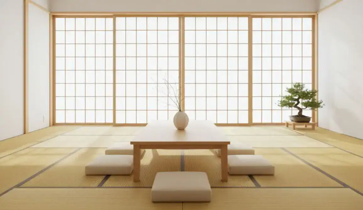 ruangan minimalis ala budaya Jepang
