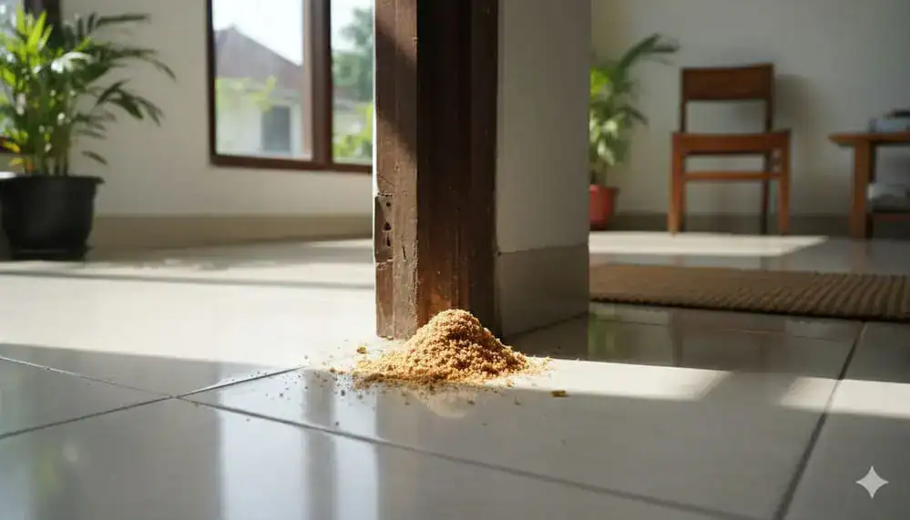 tanda rumah jadi sarang rayap