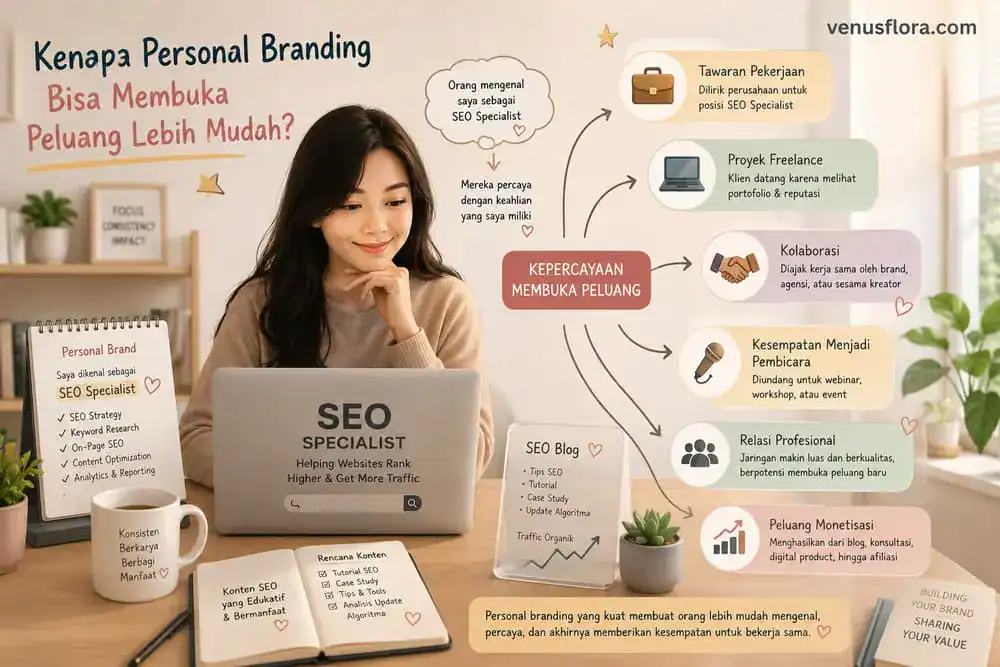 kenapa personal branding bisa membuka lebih banyak peluang