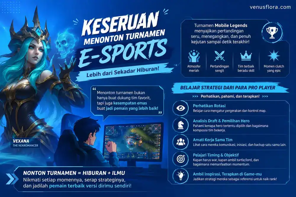manfaat nonton turnamen e-sports